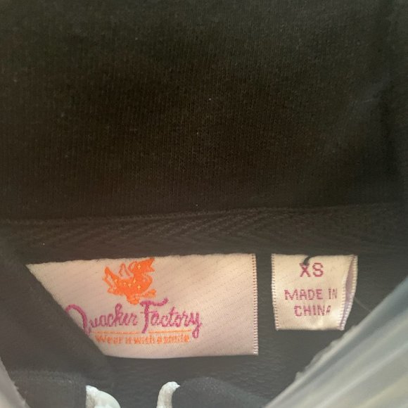 NWT QUACKER FACTORY TERRY ZIP VEST & SKORT SET XS - Picture 13 of 14